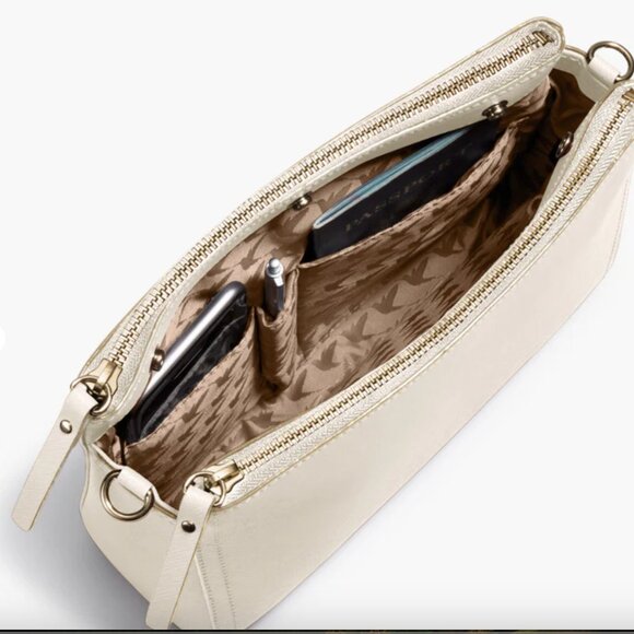 Lo and Sons Crossbody Bag "The Pearl" IVORY - Picture 3 of 15